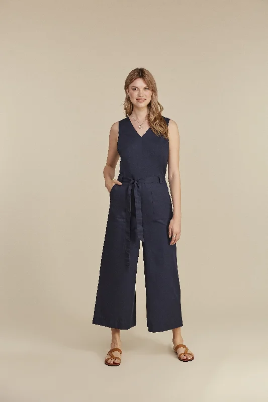 Massive Deals Vesta Jumpsuit, S navy