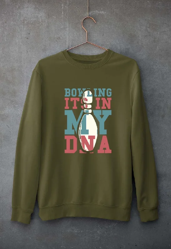 Crazy Savings minimaBowling Unisex Sweatshirt for Men/Women