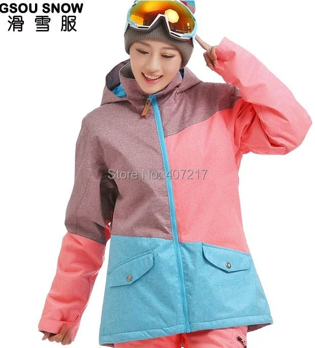 Sale Event versatile coatGSOU SNOW Waterproof Ski Snowboard Jacket - Women's