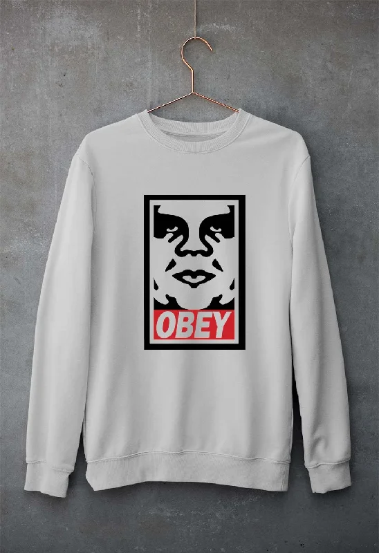 workout style hoodieObey Unisex Sweatshirt for Men/Women