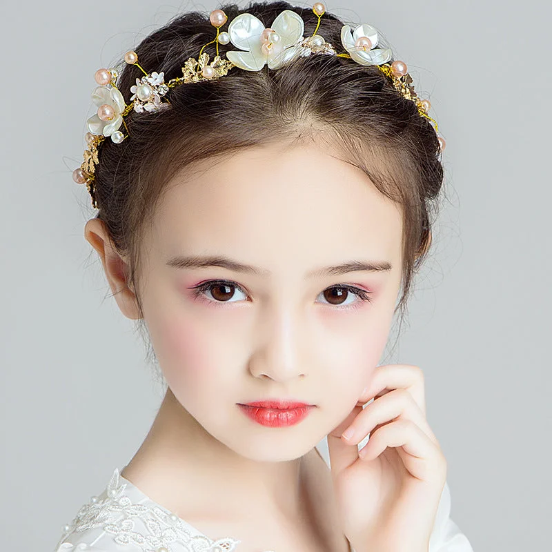 Super Sale t-shirt dressWedding Hair Accessories for Kids, Flower Girl Hair Accessory, Princess Headpiece Flower Girl Headpiece  Accessories for Birthday Party 636703894365