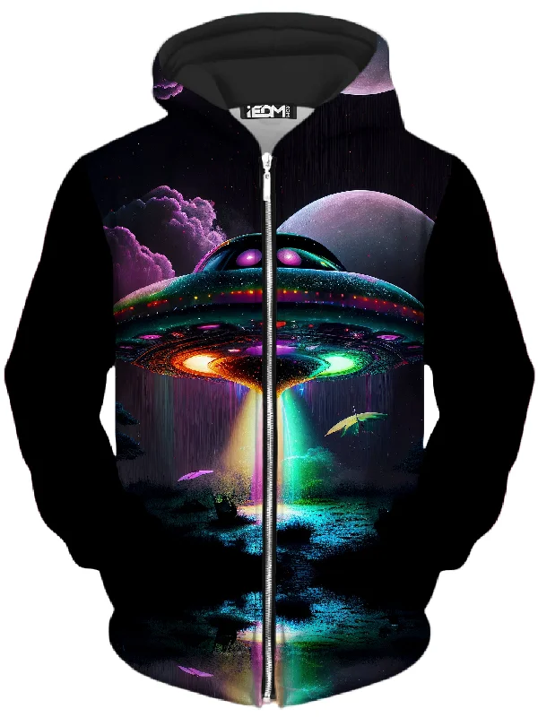 Discount Deals performance hoodie for gymEncounter Unisex Zip-Up Hoodie