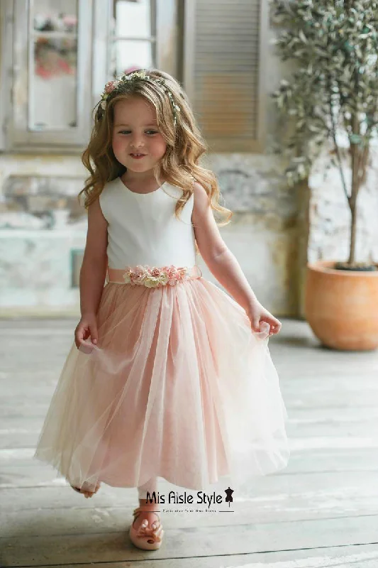 Today's Special casual shift dressBlush Pink Skirt Flower Girl Dress