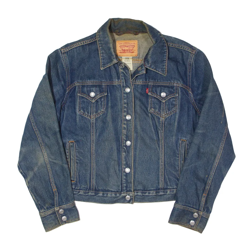 Major Savings fitted coatLEVI'S Denim Jacket Blue Womens XL