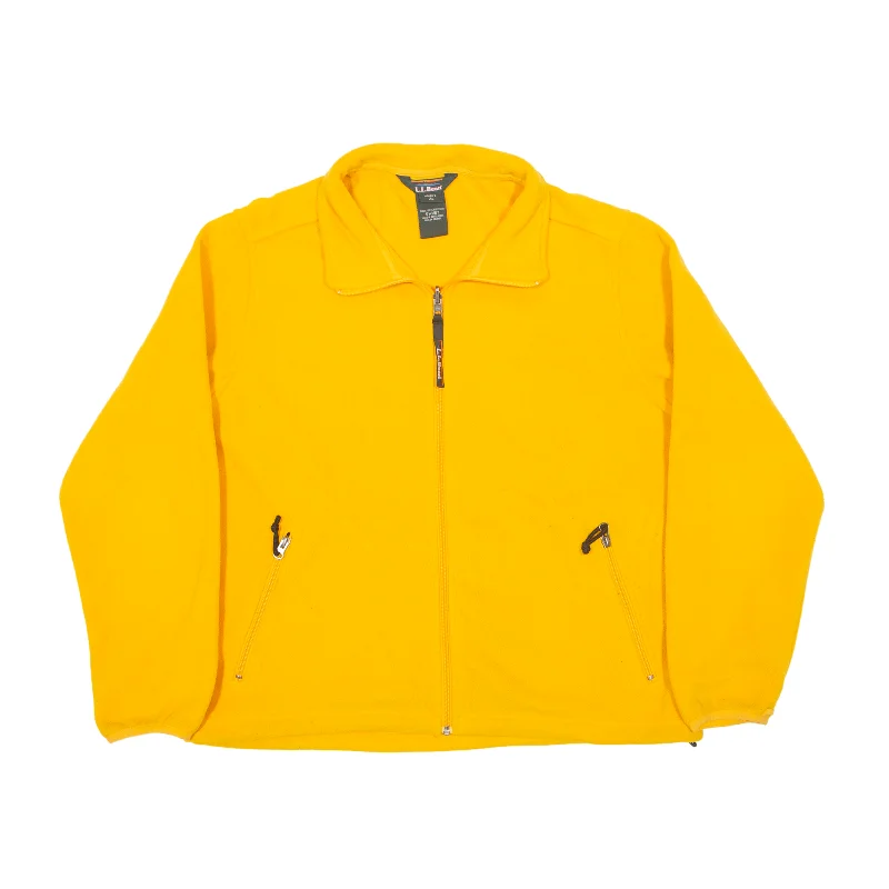 Unbeatable Prices long-sleeve winter jacketLL BEAN Fleece Jacket Yellow 90s Womens L Unbeatable Prices long-sleeve winter jacketLL BEAN Fleece Jacket Yellow 90s Womens L