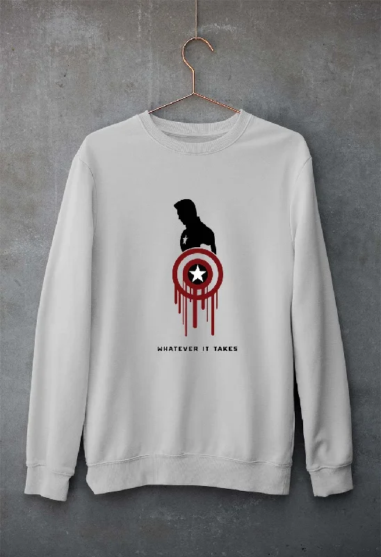 streetwear gym sweatshirtCaptain America Superhero Unisex Sweatshirt for Men/Women