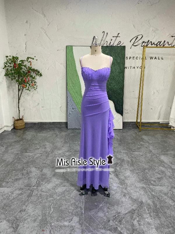 Deep Discounts summer floral dressFit and Flare Lavender Vintage Prom Dress