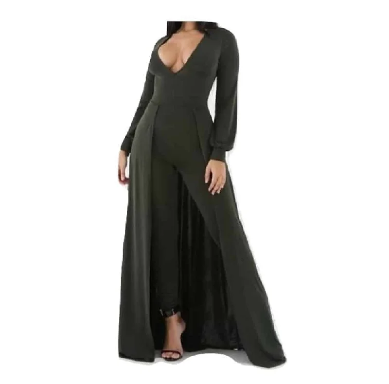 Shop and Save Zyth Green Jumpsuit