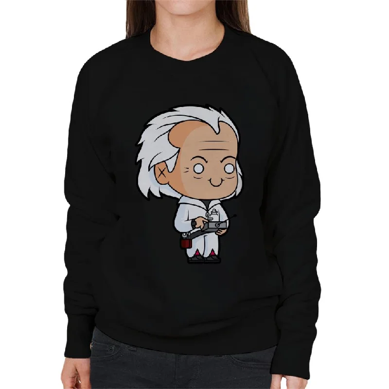 Today Only streetwear gym sweatshirtBack to the Future Dr Emmett Brown Kawaii Women's Sweatshirt