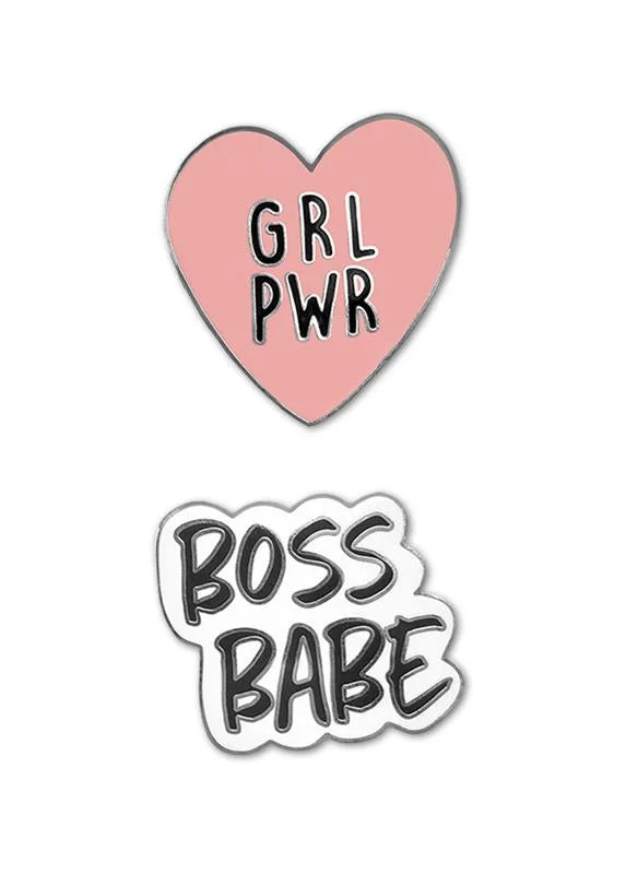 Girl Power charms