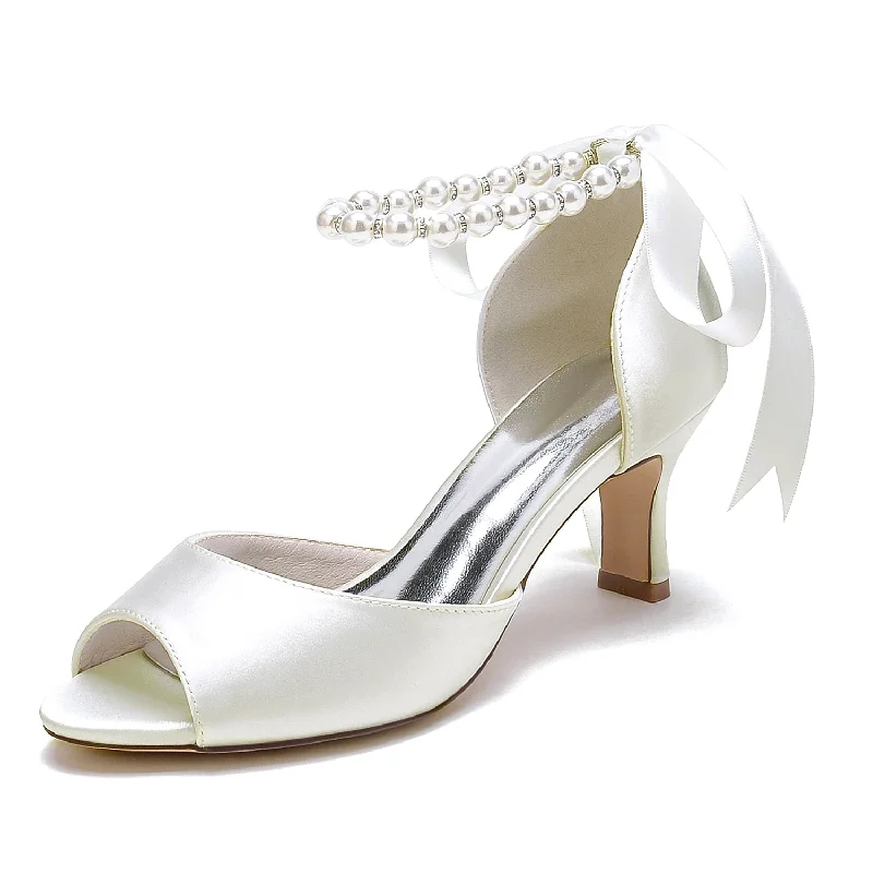 Steals and Deals puff sleeve dressStiletto Heel 6.5cm Silk-Like Shoes CK0440