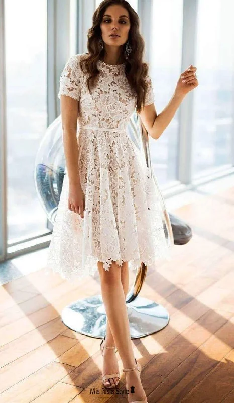 Buy Now layered dressShort Bohemian Wedding Dress