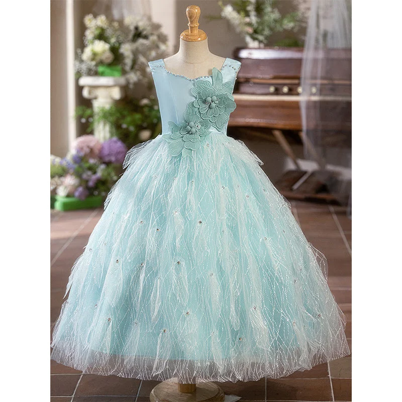 YEAR-End Sale one-shoulder dressChildren's Pageant Dress Girls Fluffy Princess Dress YEAR-End Sale one-shoulder dressChildren's Pageant Dress Girls Fluffy Princess Dress