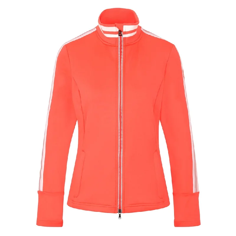 contemporary coatBogner Lya Golf Jacket Neon Orange - FW21 Women