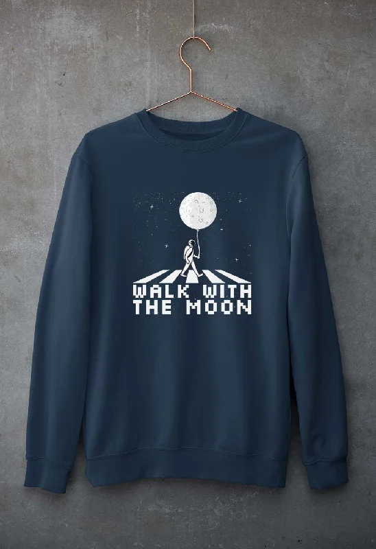 Super Sale fitness hoodie for trainingMoon Space Unisex Sweatshirt for Men/Women