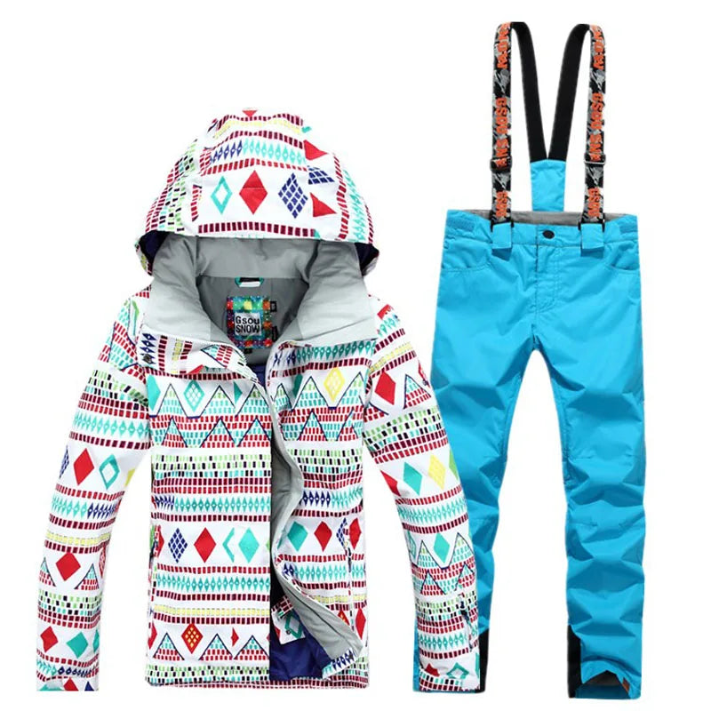 Super Deal functional coatGSOU SNOW Jacket / SNOWY OWL Winter Ski Snowboard Pants - Women's Super Deal functional coatGSOU SNOW Jacket / SNOWY OWL Winter Ski Snowboard Pants - Women's