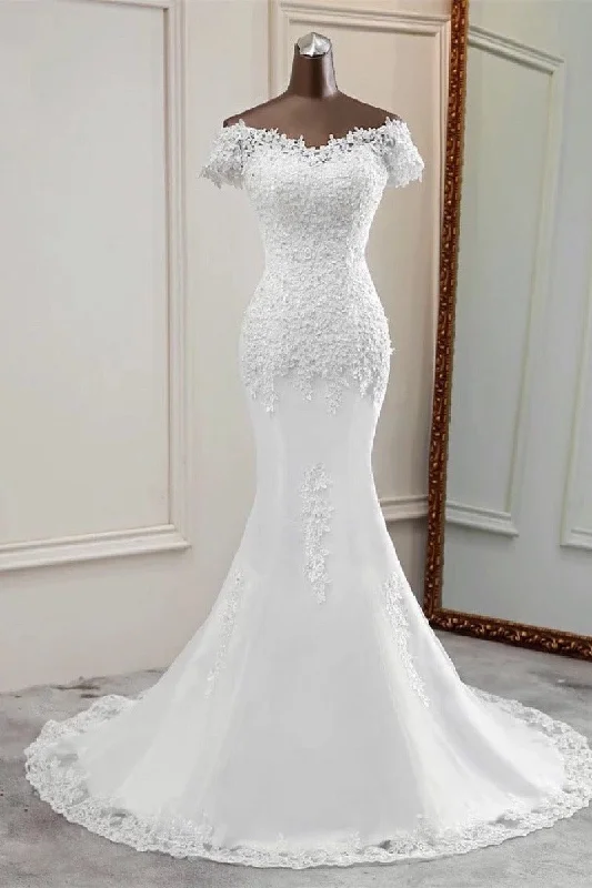 Super Deal romantic dressTrumpet-Mermaid Sweep-Brush Train Lace Tulle Wedding Dress 670594800287 Super Deal romantic dressTrumpet-Mermaid Sweep-Brush Train Lace Tulle Wedding Dress 670594800287