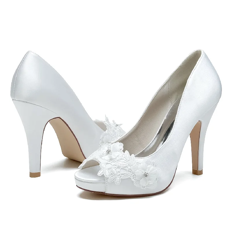Deal of the Day minimalistic dressStiletto Heel 10cm Silk-Like Shoes CK0416