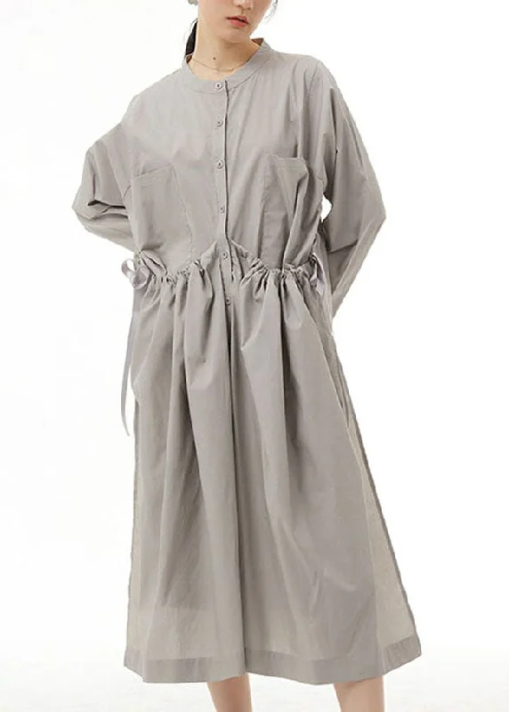 Act Now casual shift dressOrganic Grey Pockets Wrinkled Patchwork Cotton Dress Spring Act Now casual shift dressOrganic Grey Pockets Wrinkled Patchwork Cotton Dress Spring