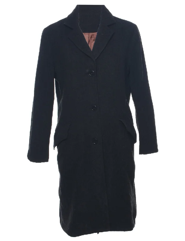 Limited Edition warm jacketDark Grey Wool Coat - L