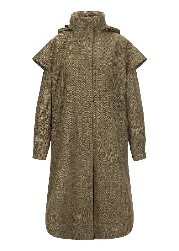 windproof jacketTyfon Coat - Green Tweed