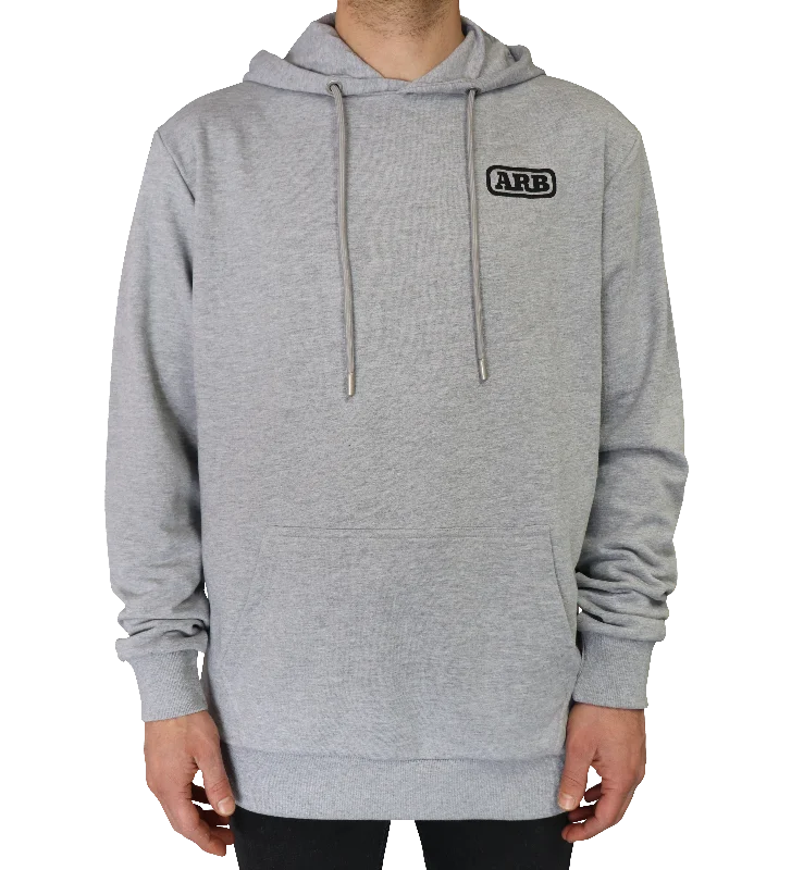 trendy sports sweatshirtARB Core Lightweight Hoodie - GREY MARLE - Men's