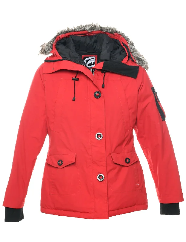Crazy Savings functional coatRed Ski Jacket - S