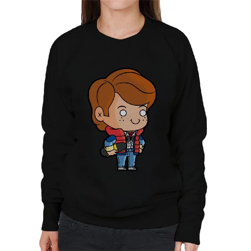Year-End Sale fashionable fitness sweatshirtBack to the Future Marty Mcfly Kawaii Women's Sweatshirt