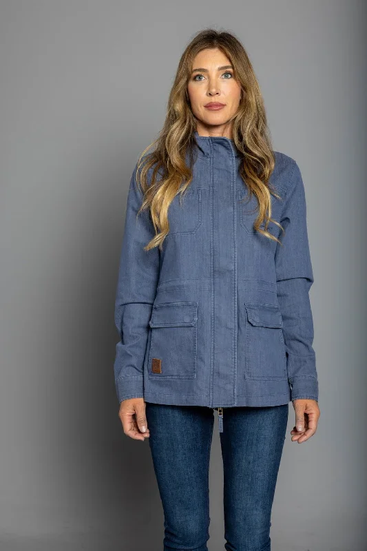 warm trench coatKimes Ranch Womens Riggin Utility Denim Cotton Blend Cotton Jacket