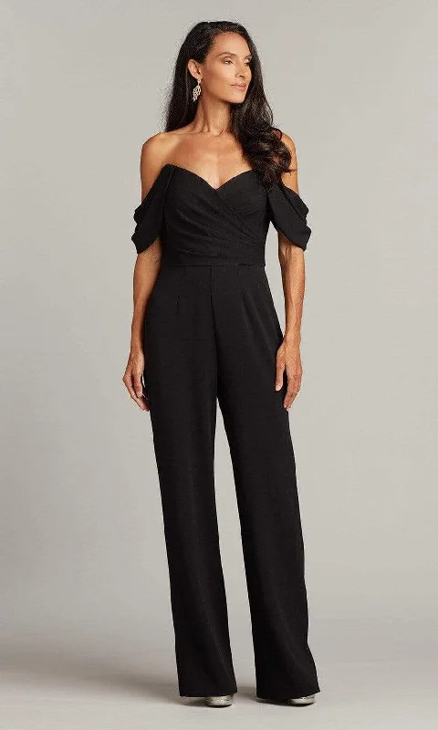 Shop and Save Tadashi Shoji - Arata Draped Jumpsuit