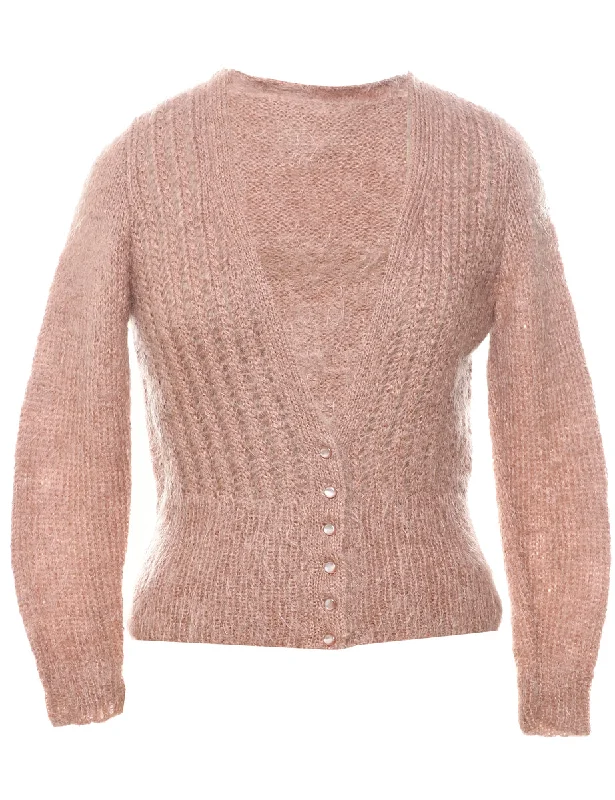 Best Bargains raincoatLight Brown Cardigan - M