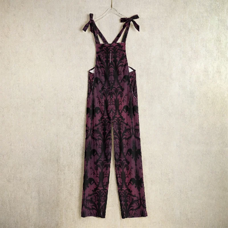 Midnight Madness Gothic Purple Women's Jumpsuit