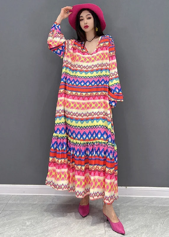 Limited Availability one-shoulder dressPlus Size V Neck Print Silk Maxi Dress Long Sleeve Limited Availability one-shoulder dressPlus Size V Neck Print Silk Maxi Dress Long Sleeve