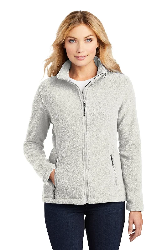 Amazing Deals cold weather coatPort Authority Womens Full Zip Fleece Jacket - Winter White