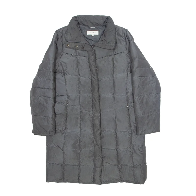 Act Now vintage trench coatCALVIN KLEIN Down Insulated Long Puffer Coat Grey Womens M Act Now vintage trench coatCALVIN KLEIN Down Insulated Long Puffer Coat Grey Womens M