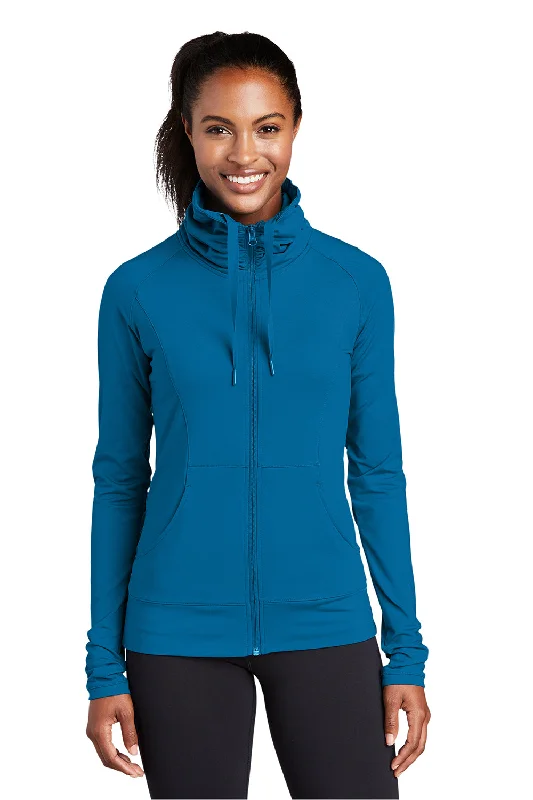YEAR-End Clearance chic wool coatSport-Tek Womens Sport-Wick Moisture Wicking Full Zip Jacket - Peacock Blue YEAR-End Clearance chic wool coatSport-Tek Womens Sport-Wick Moisture Wicking Full Zip Jacket - Peacock Blue