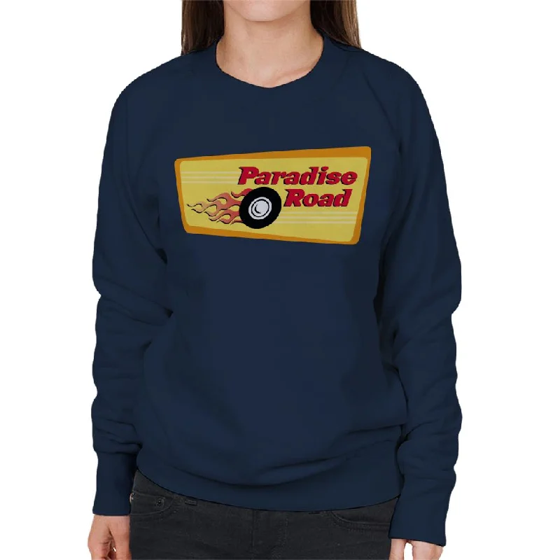 Special Savings loose fit athletic hoodieAmerican Graffiti Paradise Road Women's Sweatshirt Special Savings loose fit athletic hoodieAmerican Graffiti Paradise Road Women's Sweatshirt