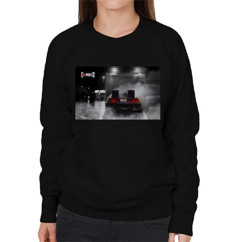 premium gym hoodieBack to the Future Delorean Rec Women's Sweatshirt