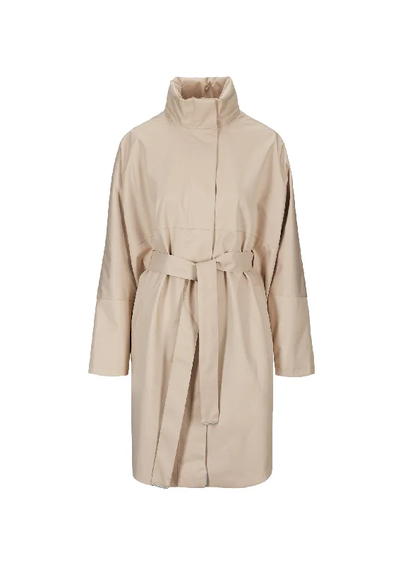 comfortable coatBris Poncho - Sand