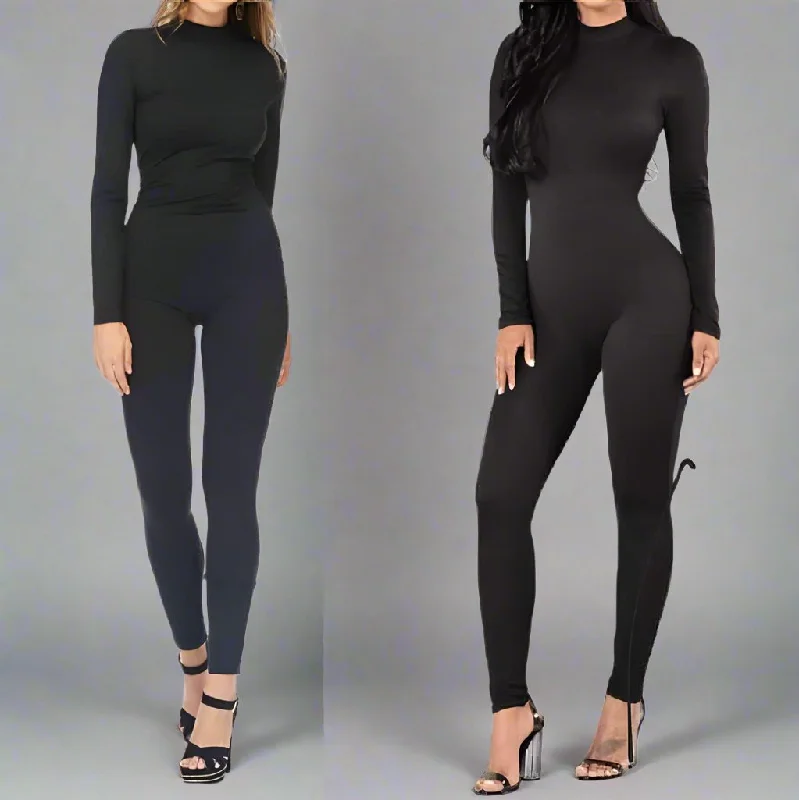 Buy More, Save More Extra Plus Turtle Neck Jumpsuit