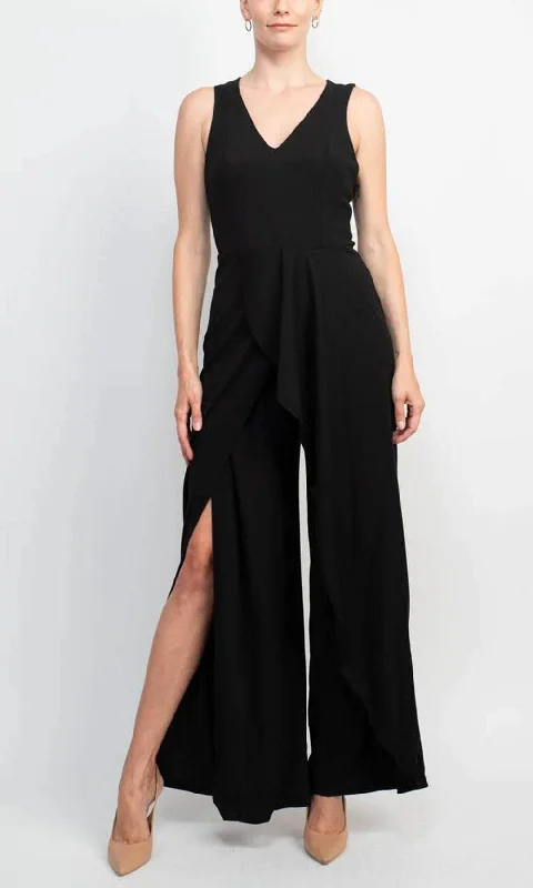 Early Access Marina 264056 - Sleeveless Split Hem Jumpsuit