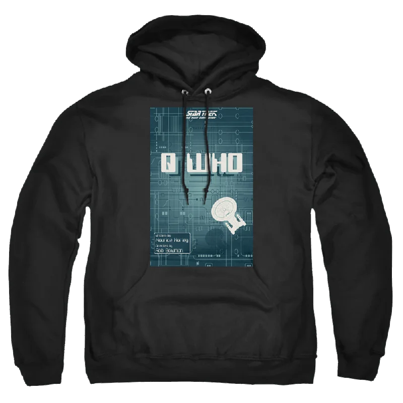 Don't Wait casual hoodie with logoStar Trek The Next Generation Tng Season 2 Episode 16 - Pullover Hoodie