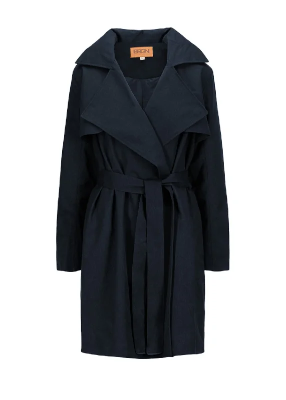 relaxed fit coatYr Coat - Dark Navy