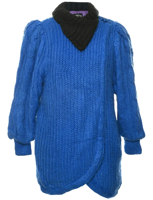 Blowout Deals sporty outerwearCable Knit Jumper - M