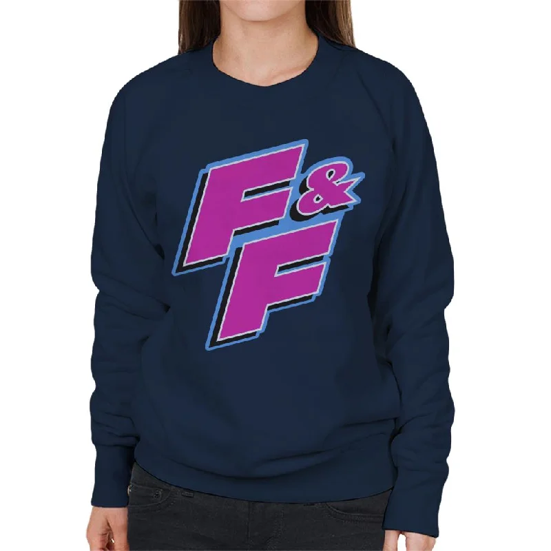 classic gym sweatshirtFast and Furious FF Pink Logo Women's Sweatshirt