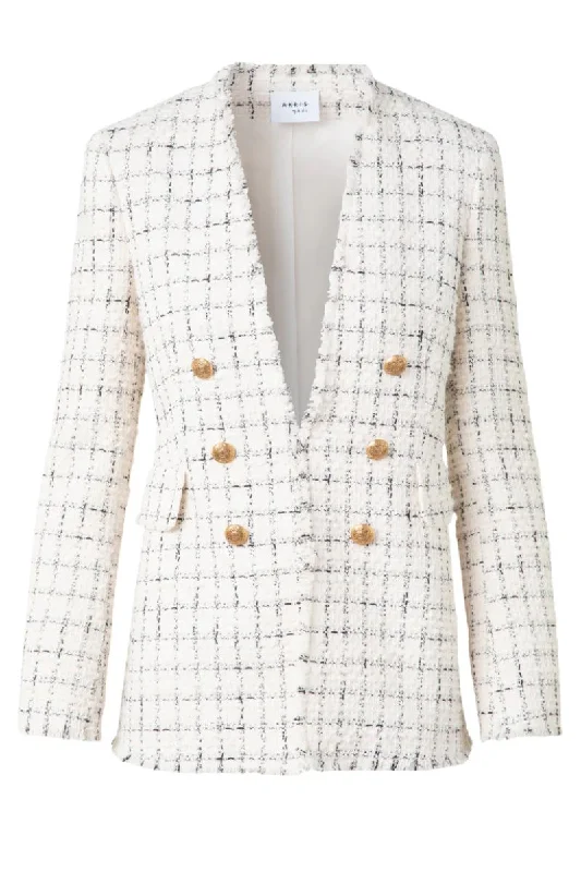 Fantastic Offers slim fit coatChunky Tweed Jacket