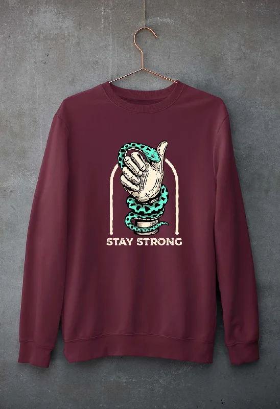 Weekend Special urban sports sweatshirtStay Strong Unisex Sweatshirt for Men/Women