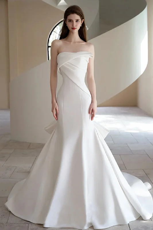 Today’s Deal formal dressTrumpet-Mermaid Sweep-Brush Train Satin Wedding Dress 855056831342 Today’s Deal formal dressTrumpet-Mermaid Sweep-Brush Train Satin Wedding Dress 855056831342