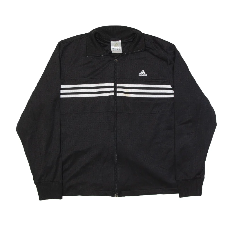 Mega Sale long coatADIDAS Track Jacket Black Womens UK 22