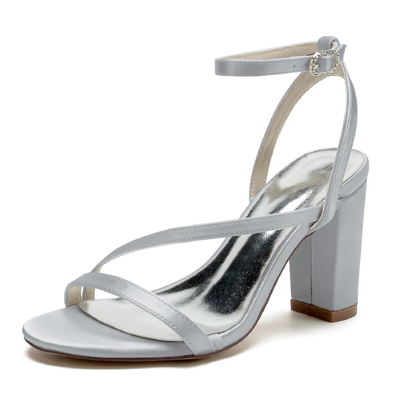 Can't Miss casual shift dressChunky Heel 8.5cm Silk-Like Shoes CK0387